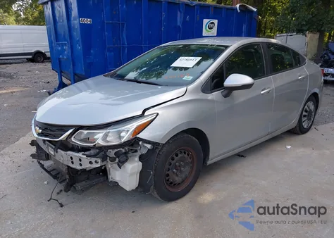 2017 Chevrolet Cruze Ls Auto from USA, damaged, VIN 1G1BC5SM2H7204159